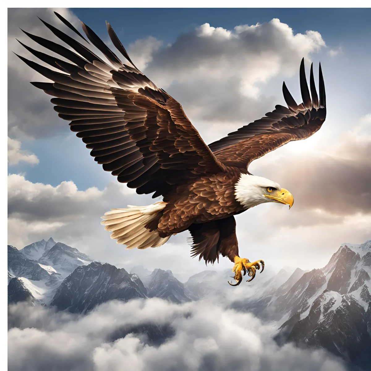 L’aigle qui se prenait pour une poule